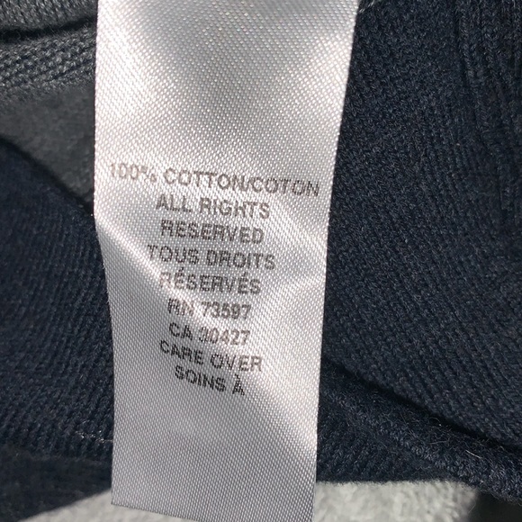 NWT Raffi 100% Cotton Long Sleeve Cardigan. Size XXL in charcoal and grey. - Picture 10 of 10